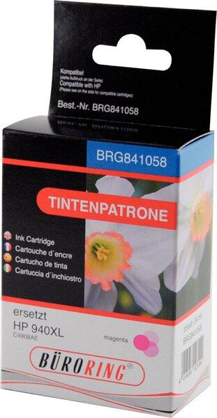 Produktbild Büroring Tintenpatrone 940XL, ersetzt HP C4908AE, ca. 1735 Seiten, magenta (M)