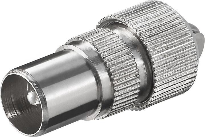 Produktbild Goobay Koax-Stecker mit Schraubbefestigung