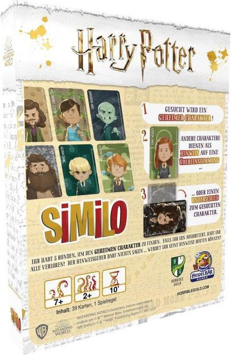 Productafbeelding HR048 - Similo - Harry Potter, kaartspel, voor 2 en meer spelers (DE uitgave) (Duits)