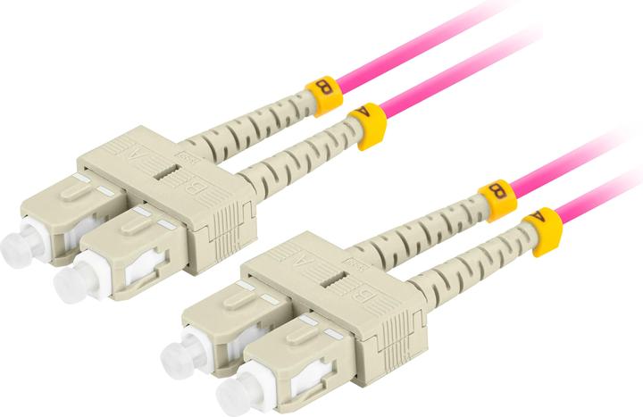 Produktbild Lanberg Glasfaser-Patchkabel mm Sc (UTP, CAT7, 5 m)