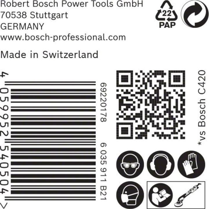 Produktbild Bosch Professional Zubehör EXPERT M480 Schleifnetz für Trockenbauschleifer, 225 mm, G 220, 25-tlg. (220)