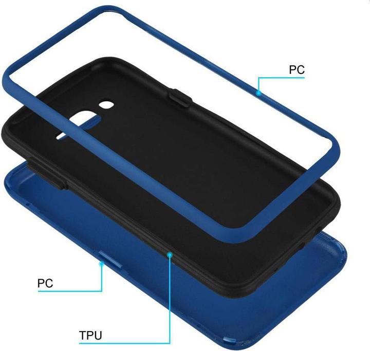 Productafbeelding Cadorabo Hybride 3-in-1 (3-delige) hoes (Samsung Galaxy J7)