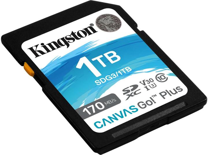Produktbild Kingston Canvas Go! Plus (1000 GB, SDXC, U3, UHS-I)