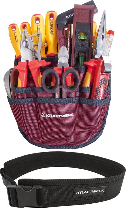 Actual product image Kraftwerk Electrician's tool bag (1 pieces)