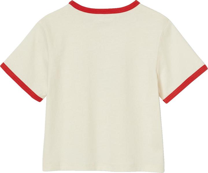 Actual product image Vertbaudet Mädchen Cropped-Shirt im College-Look (128)