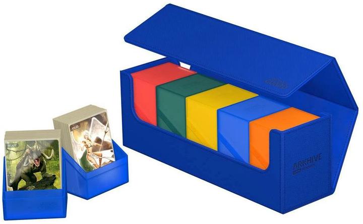 Produktbild Ultimate Guard Kartenbox XenoSkin Arkhive Monocolor 400+ Blau