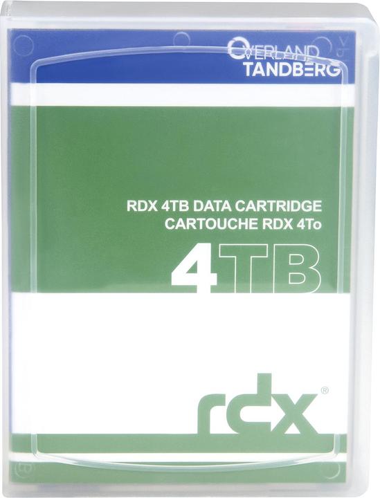 Image du produit Tandberg Data Tandberg Rdx 4tb Cartouche Rdx Cartouche (RDX, 4000 Go)