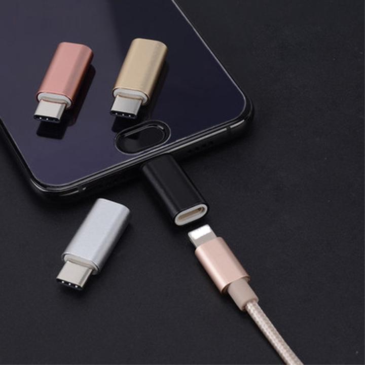 Actual product image Apfelkiste USB C auf Lightning Mini Konverter Adapter (USB Type C, Lightning)