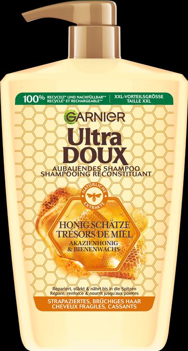 Actual product image Garnier Honey Shampoo (1000 ml, Liquid shampoo)