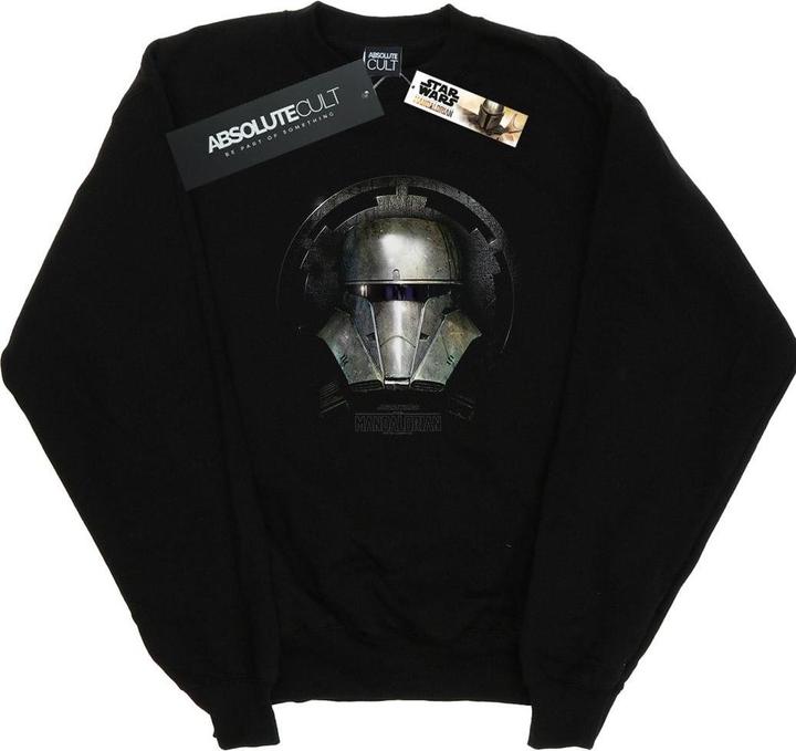Star Wars The Mandalorian Dark Helmet Sweatshirt (L)