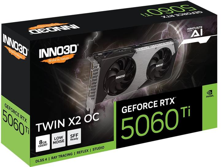 Produktbild Inno3D VGA RTX5060TI 8GB Twin X2 OC (8 GB)