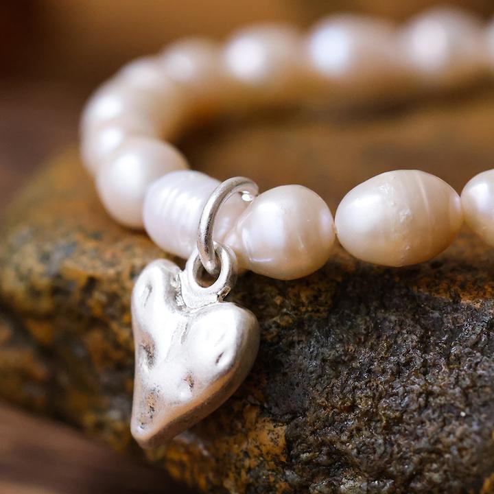 Andreani Armband mit echten Süsswasserperlen (8 cm, Perlen)