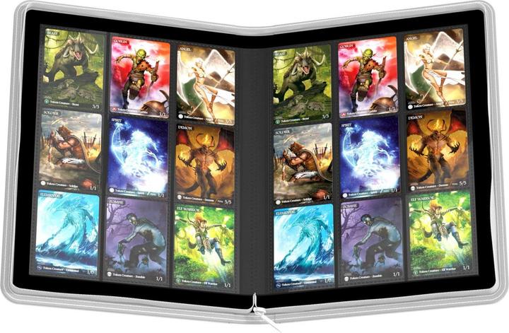 Actual product image Ultimate Guard Zipfolio Xenoskin 9-Pocket Weiss