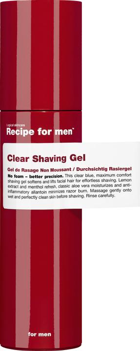 Produktbild Recipe for men Durchsichtig Rasiergel (100 ml, Rasiergel)