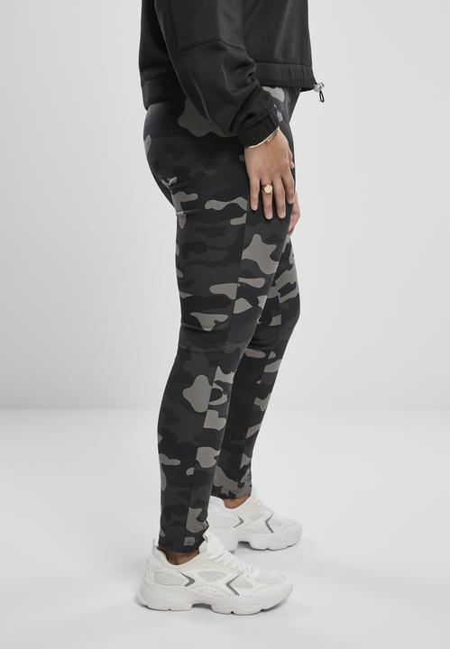 Actual product image Urban Classics Ladies High Waist Camo Tech Leggings (XL)