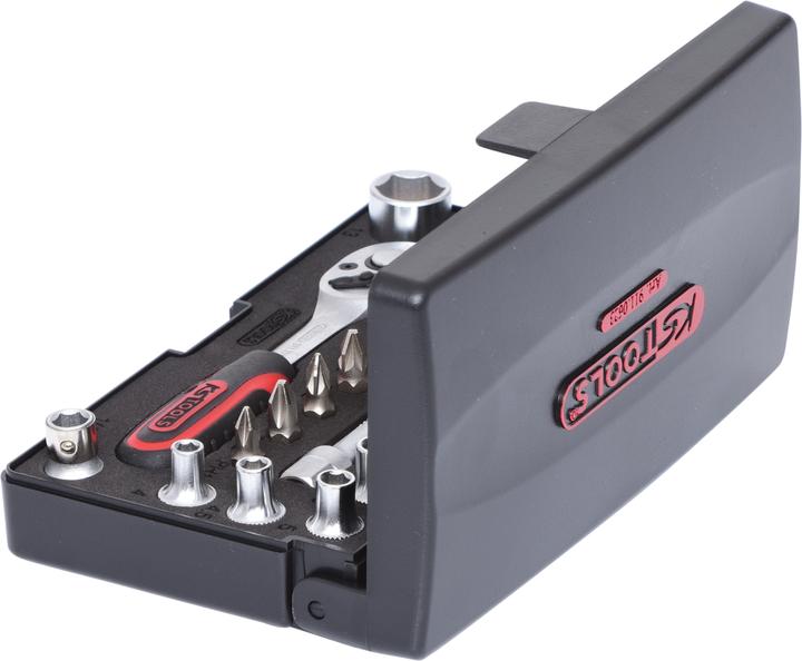 Produktbild KS Tools 1/4" Steckschlüssel-Satz (13 mm, 8 mm, 10  mm, 4 mm, 11 mm, 7 mm, 12 mm, 6 mm, 9 mm, 5 mm)