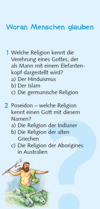 Produktbild Weltreligionen-Quiz (Deutsch)