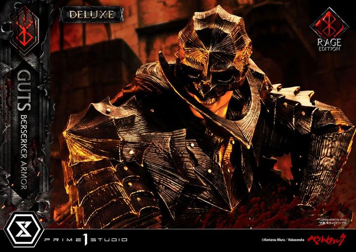 Produktbild Prime 1 Studio Berserk statuette 1/4 Guts Berserker Armor Rage Edition Deluxe Version 67 cm