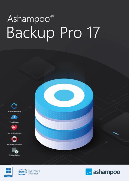 Ashampoo Backup Pro 17 Download (1 User, 1 Geräte/User, unbegrenzt)