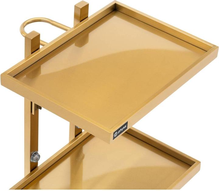 Produktbild Physa Kosmetikwagen Arbeitswagen Beistellwagen Salon-Trolley 2 Ablagen - 0 x 0 x 0 cm