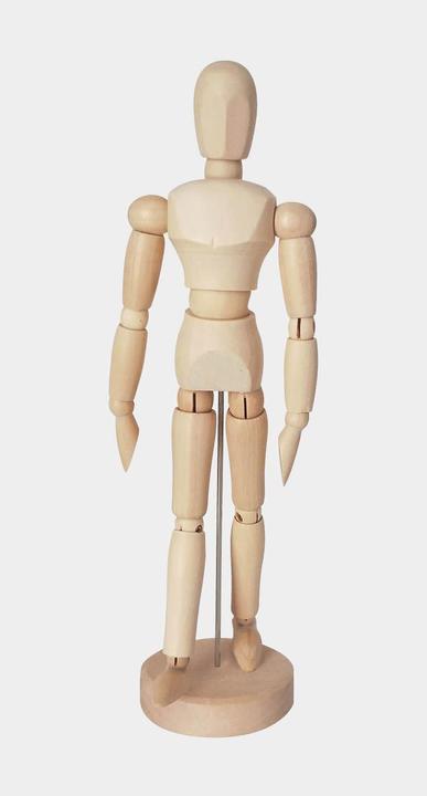 Produktbild Kreul Gliederpuppe SOLO Goya, m„nnlich, H”he: 310 mm
