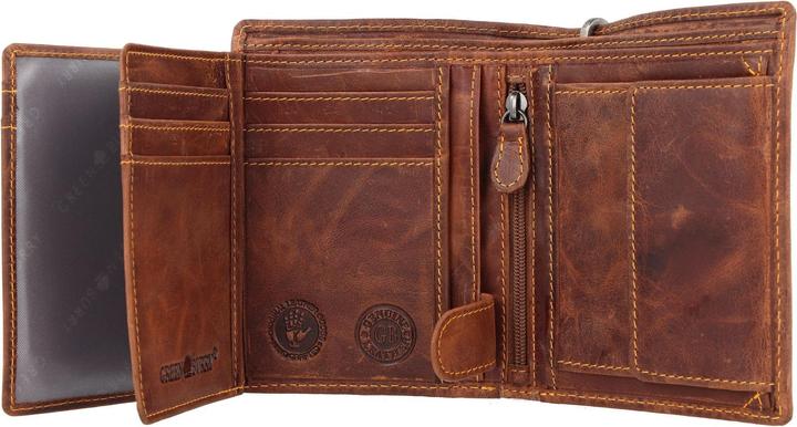 Image du produit Greenburry Porte-monnaie Rebel Rider Biker en cuir 11 cm