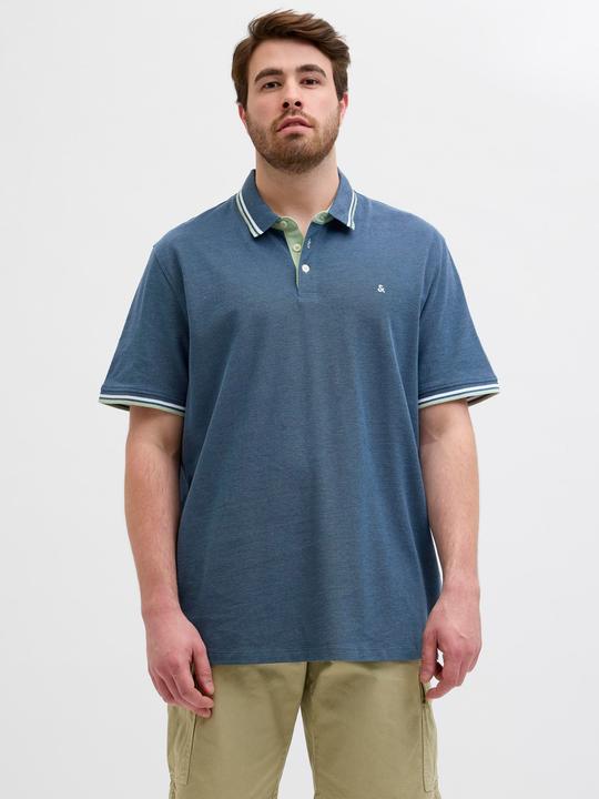 Produktbild Jack & Jones Plus Size Jjepaulos Polo Ss Noos Pls (8XL)