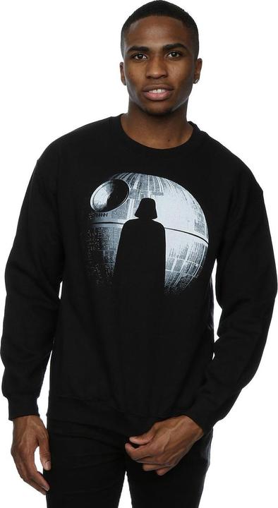 Produktbild Star Wars Rogue One Death Star Vader Silhouette Sweatshirt (L)
