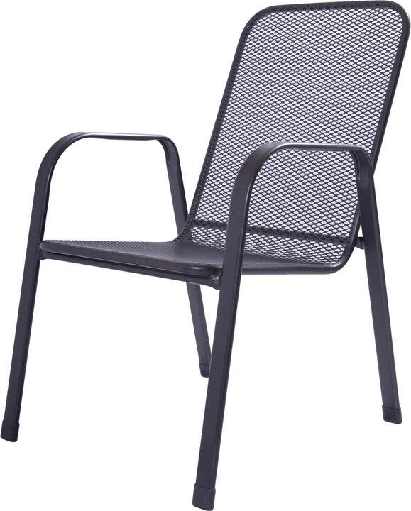 Produktbild Acamp Set 4x ASTOR Stapelsessel + 1x STRADA Tisch Streckmetall (145 cm)