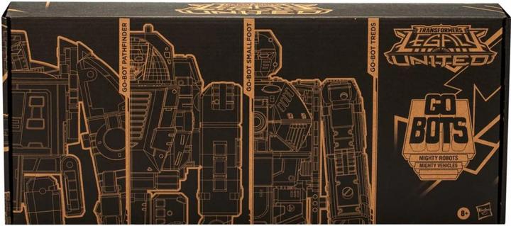 Actual product image Hasbro Transformers Legacy United Deluxe Class Action Figures 3-Pack Go-Bot Guardians 14 cm