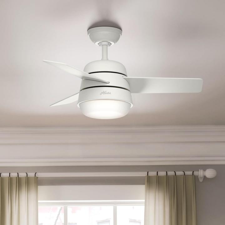 Immagine prodotto Hunter Ventilatore da soffitto Finley 36" 91 cm bianco fresco (46 dB)