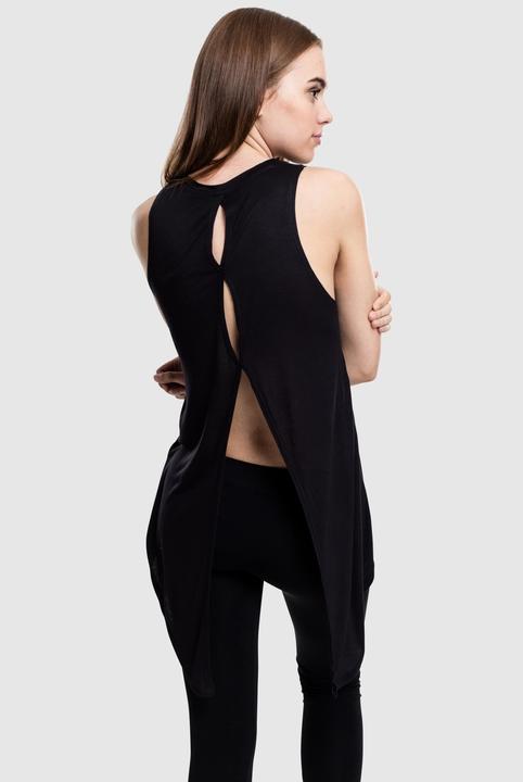 Actual product image Urban Classics Ladies HiLo Viscose Top (XS)