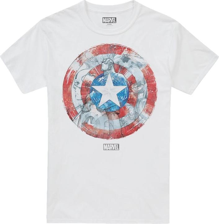 Captain America Schild Skizze TShirt