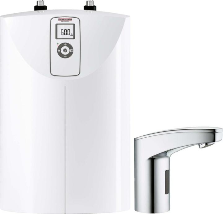 Produktbild Stiebel Eltron druckloser Kleinspeicher SNE 5 t ECO + WSN 10 mit Stecker, LCD, ECO-Funktionen, gradgenau