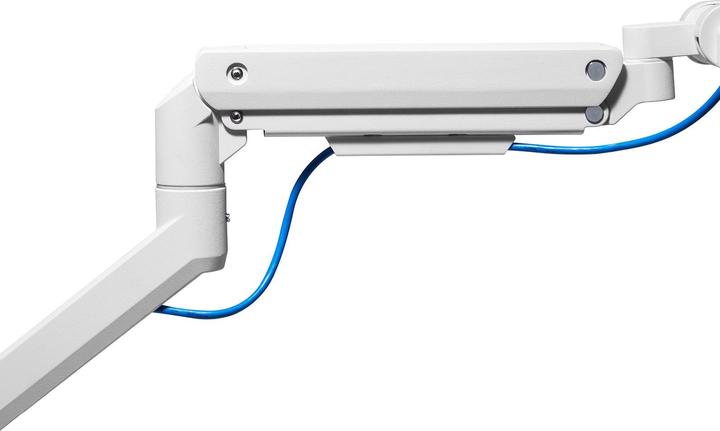 Silverstone SST-ARM14- Single LCD LED Monitor Arm with heavy-duty gas spring design, adjustable, 180 (Tisch, 49")