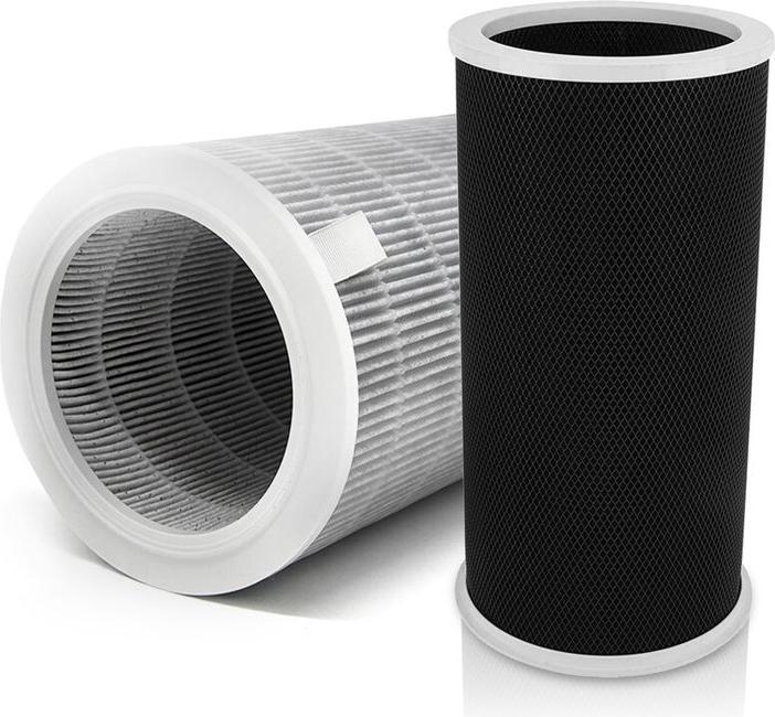 Hermex Kit de filtres HEPA et à charbon actif pour Xiaomi Mi Air Purifier 3C (1 x)