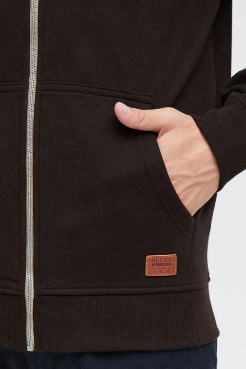 Actual product image Blend Hulker Teddy Men's Zip Up Sweater Zipper Jacket With Teddy Fleece With Hood With Teddy Fur Lin (XXL)