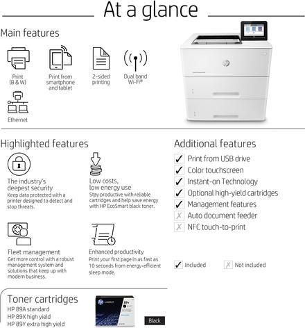 Immagine prodotto HP M507x LaserJet Enterprise (Laser, Bianco e nero)