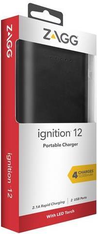 Actual product image Zagg Ignition (12000 mAh, 44.40 Wh)