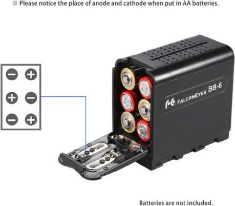 Immagine prodotto Falcon Eyes Pacco batteria BB-06 (1 pz.)