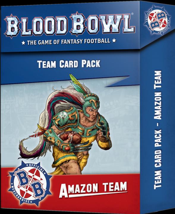 Image du produit Games Workshop Blood Bowl Amazon Team Card Pack