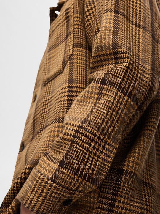 Actual product image Selected Homme Plaid overshirt (S)