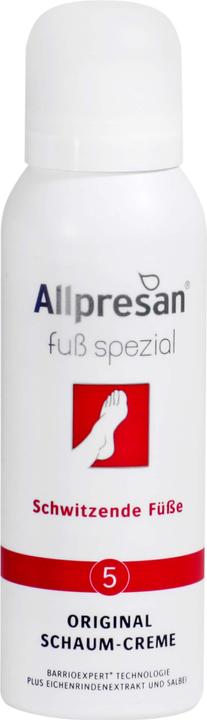Actual product image Allpresan Foot Special 5 Foot Foam Sweaty Feet Foam (Foot deodorant & powder, 125 ml)