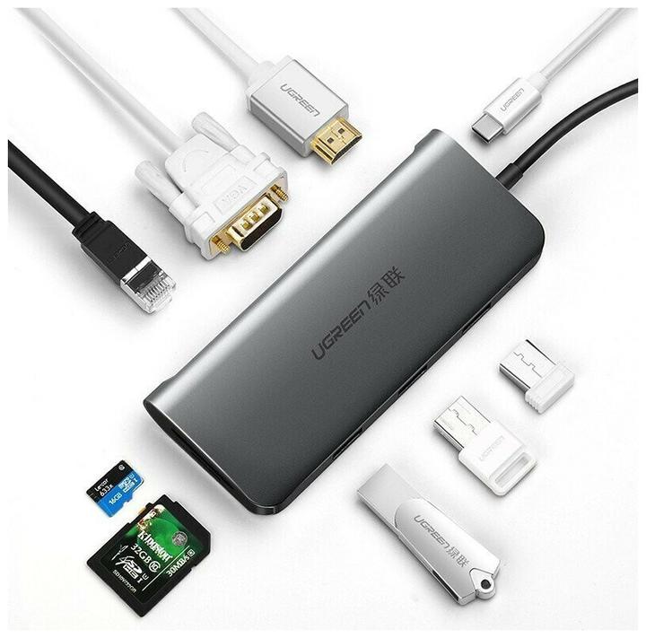 Immagine prodotto Ugreen 9 in 1 Hub (USB-C, 9 Porti)