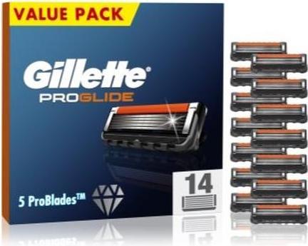Actual product image Gillette Pro Glide Razor Blades (14 x)