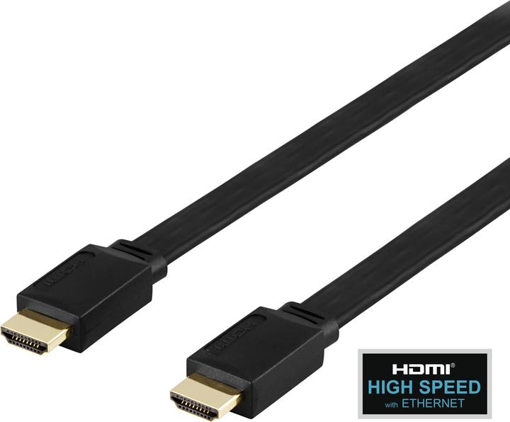 Actual product image Hama 100009 Black (3 m, HDMI)