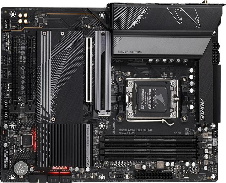 Image du produit Gigabyte B650 AORUS ELITE AX (AM5, AMD B650, ATX)
