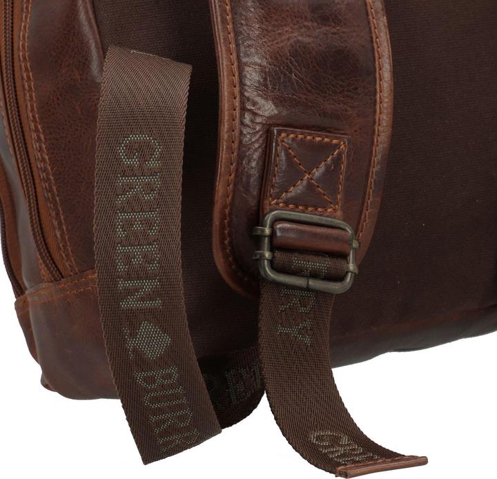 Produktbild Greenburry Rugged Rucksack Leder 39 cm Laptopfach (15 l)