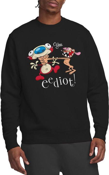 Immagine prodotto Ren & Stimpy You Eediot Felpa Adulto Unisex (M)