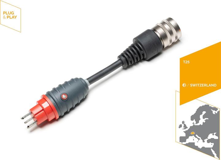 Actual product image Juice Technology Juice Booster Adapter household plug (T25, 9 kW, 13 A)
